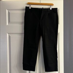 ✨ Banana Republic Sloan Cropped Black Pants